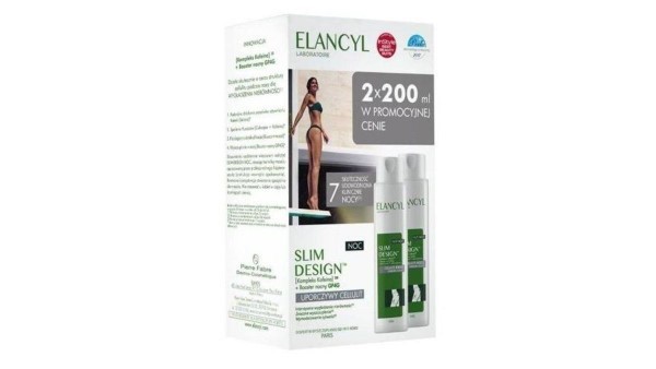-30% OFFER Elancyl Slim Design Cellulite Rebelle Night Duo, 2X200ml