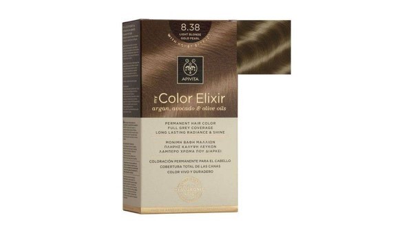 Apivita Hair Color Kit N8.38/19