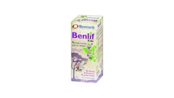 Benlif Kids Herbal Syrup For Sore Throat 200ml