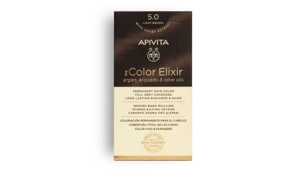 Apivita Hair Color Kit N5.0/19