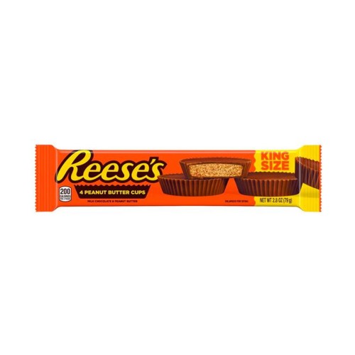 Reeses 4 Milk Chocolate Peanut Butter Cups ks  79g