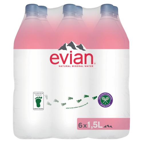 Evian Water 6x1.5L