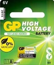 GP HIGH VOLTAGE BATTER 6V CARD