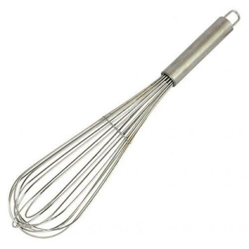 INOX ITALY STAINLESS STEEL WHISK 30CM
