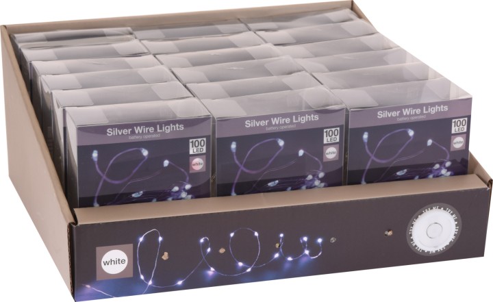 SILVERWIRE LIGHTS 100LED