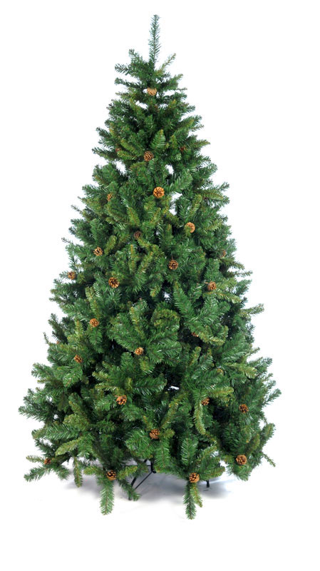 GREENWOOD CHRISTMAS TREE 1722 TIPS 210CM