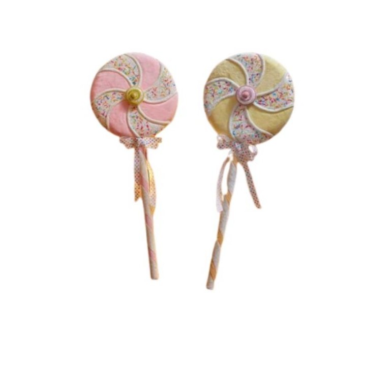 Candy Pop Stick 45cm - Assorted Colors - Christmas Holiday Décor