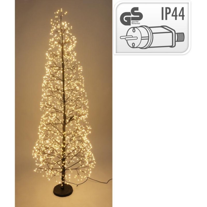 TREE WITH 1600LED 150CM