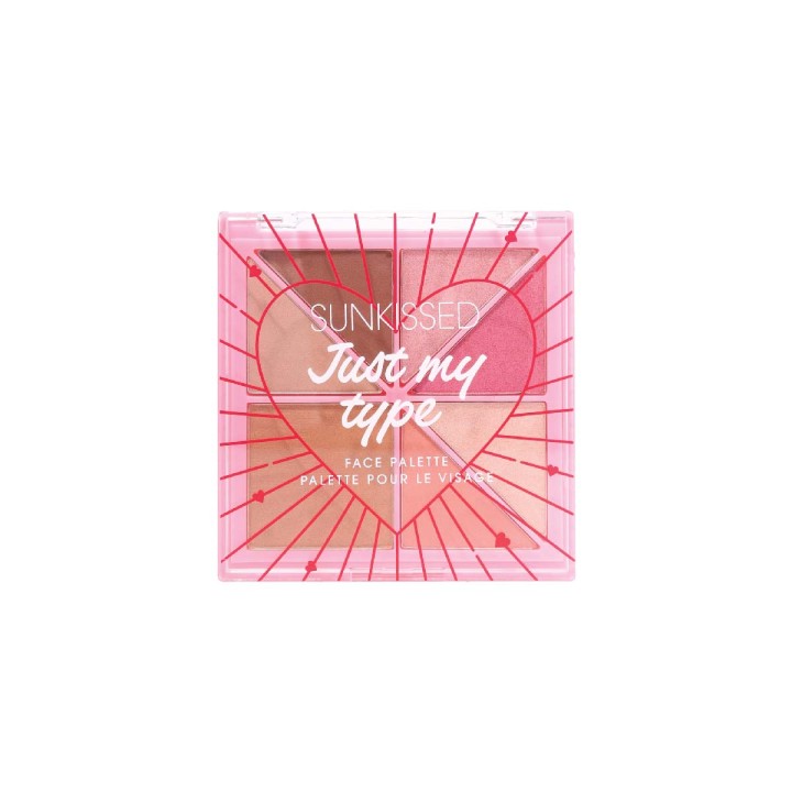 Sunkissed Just My Type Face Palette