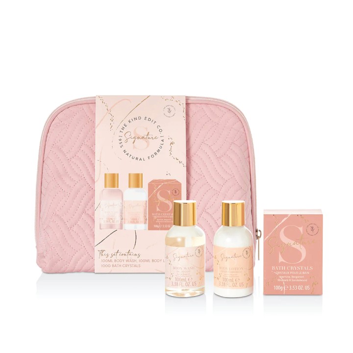 The Kind Edit Co. Signature Cosmetic Bag Set