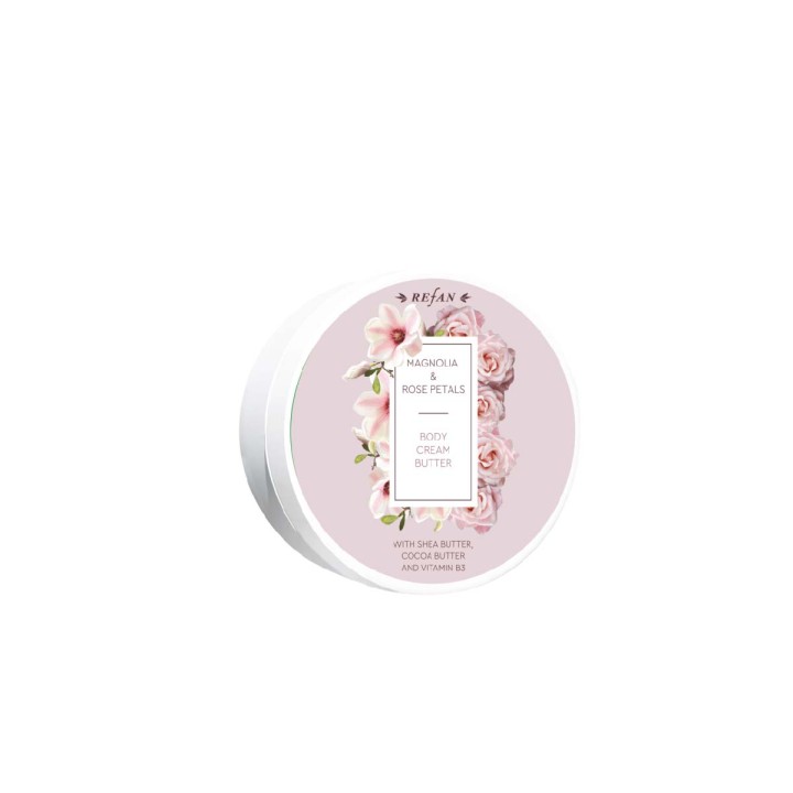 Refan Body Cream-Butter Magnolia And Rose Petals