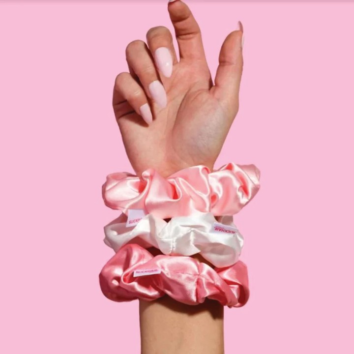Slick Hair Scrunchies Set
