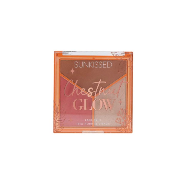 Sunkissed Chestnut Glow Face Trio
