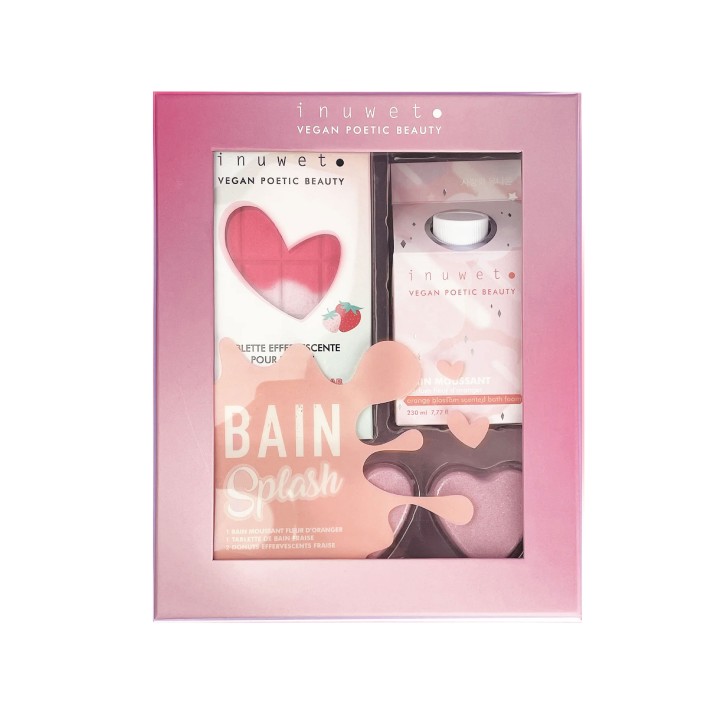Inuwet Strawberry Bath Gift Set