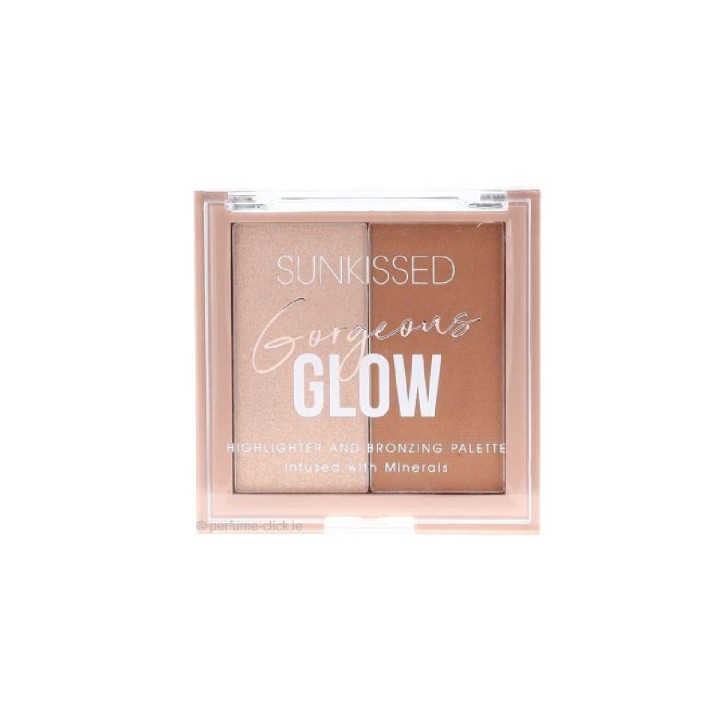 Sunkissed Gorgeous Glow Highlighter And Bronzer Palette