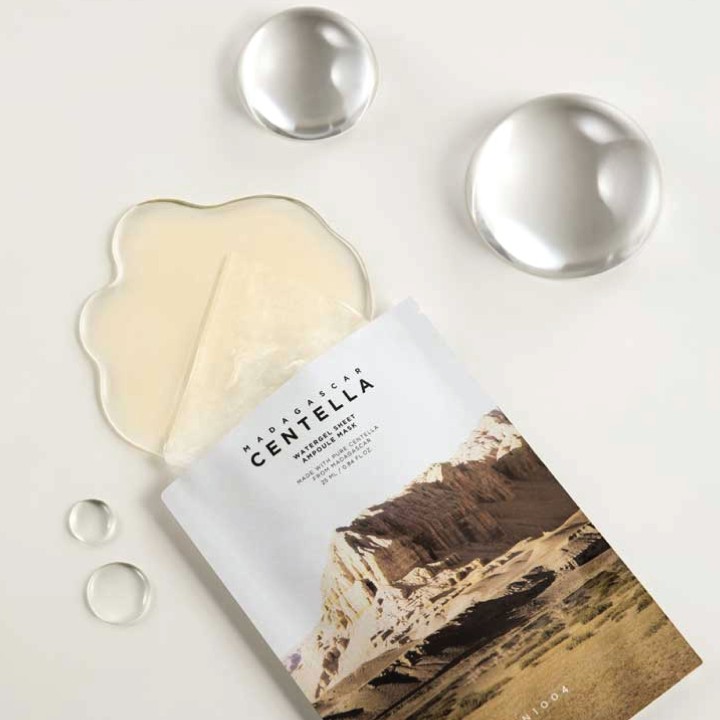 Skin1004 Madagascar Centella Watergel Sheet Ampoule Mask