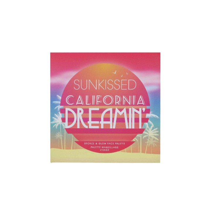 Sunkissed California Dreaming Bronze And Glow Face Palette