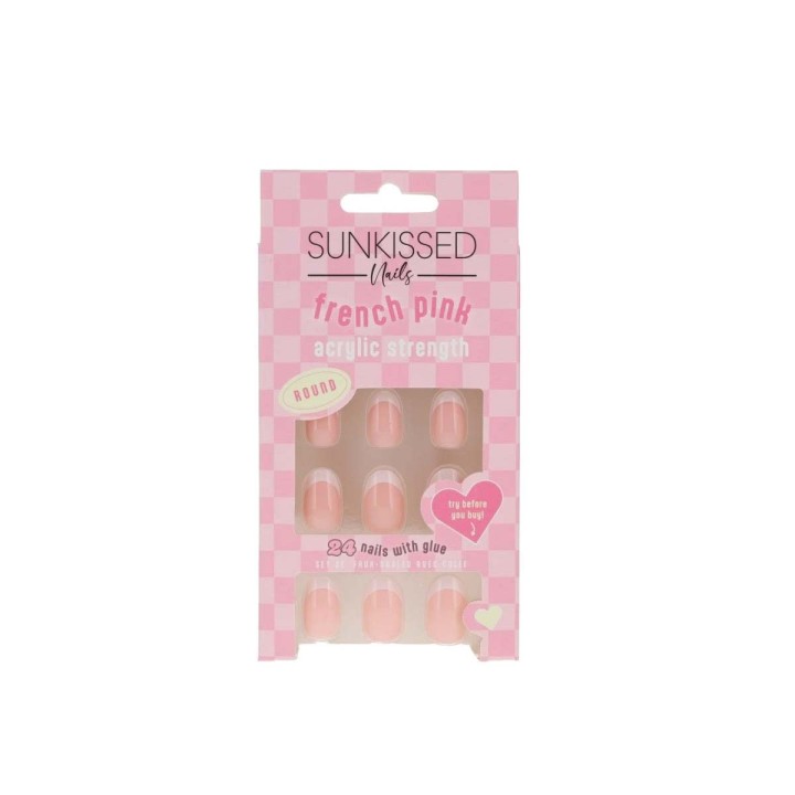 Sunkissed Nail Studio French Pink Round