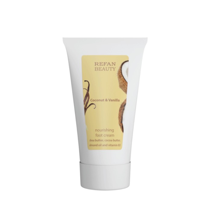 Refan Nourishing Foot Cream Coconut And Vanilla