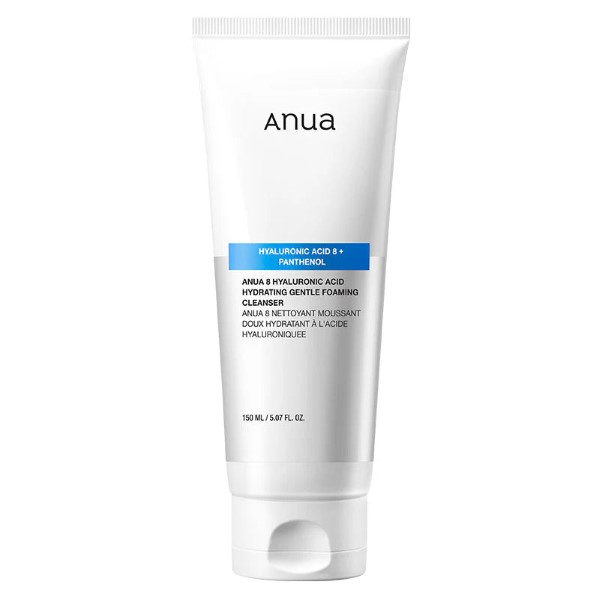 Anua 8 Hyaluronic Acid Hydrating Gentle Foaming Cleanser