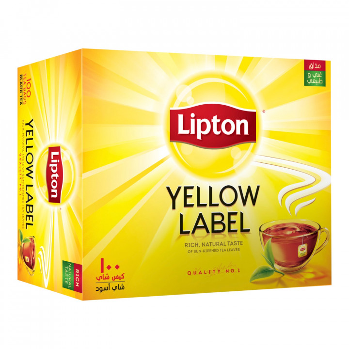 Lipton Tea Flavour Yellow Label 100G