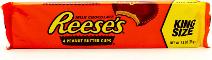 REESE'S 4 MILK CHOCOLATE PEANUT BUTTER CUPS 79GR