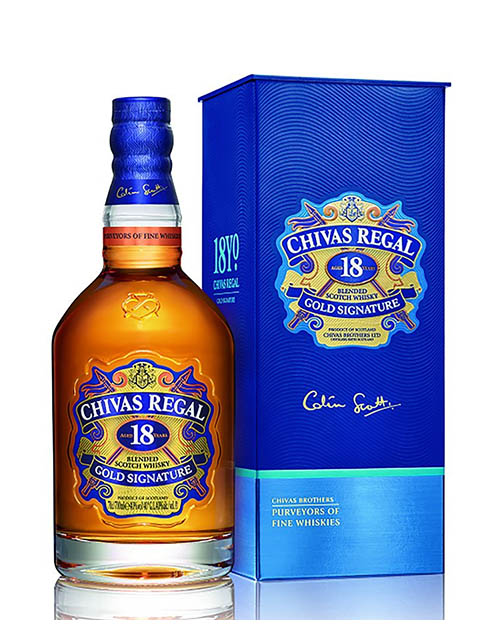 Chivas Regal Scotch Whisky 18 Years Old Bottle 70Cl