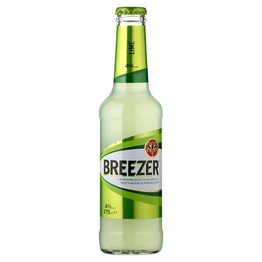 Bacardi Breezer Pineapple Alcoholic Mixed Drink 4% Rum 275 Ml