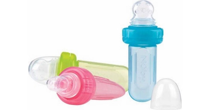 NUBY EASY SQUEEZY FEEDER SILICONE 6M+