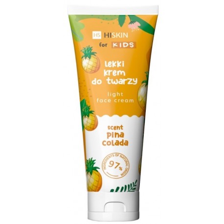 Hiskin For Kids Light Face Cream Pina Colada 60ml