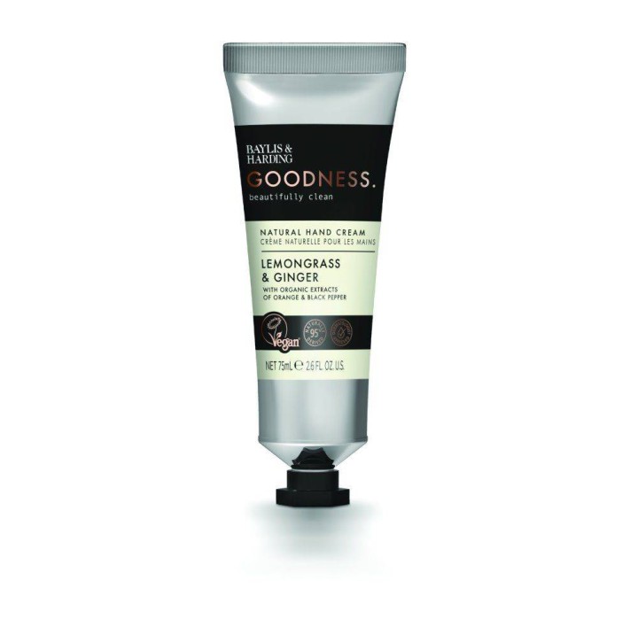 Baylis & Harding Goodness Natural Hand Cream Lemongrass & Ginger 75ml