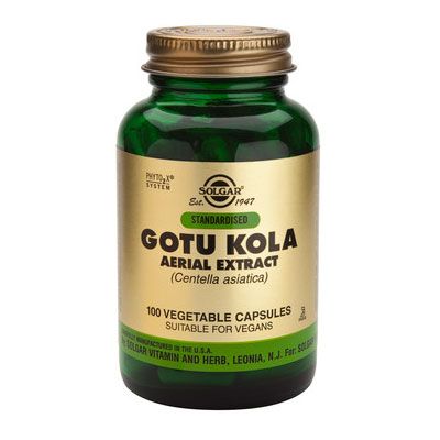 Solgar Gotu Kola Aerial Extract x 100 Capsules