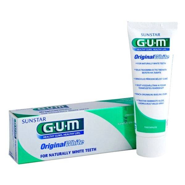 GUM ORIGINAL WHITE TOOTHPASTE 75ML