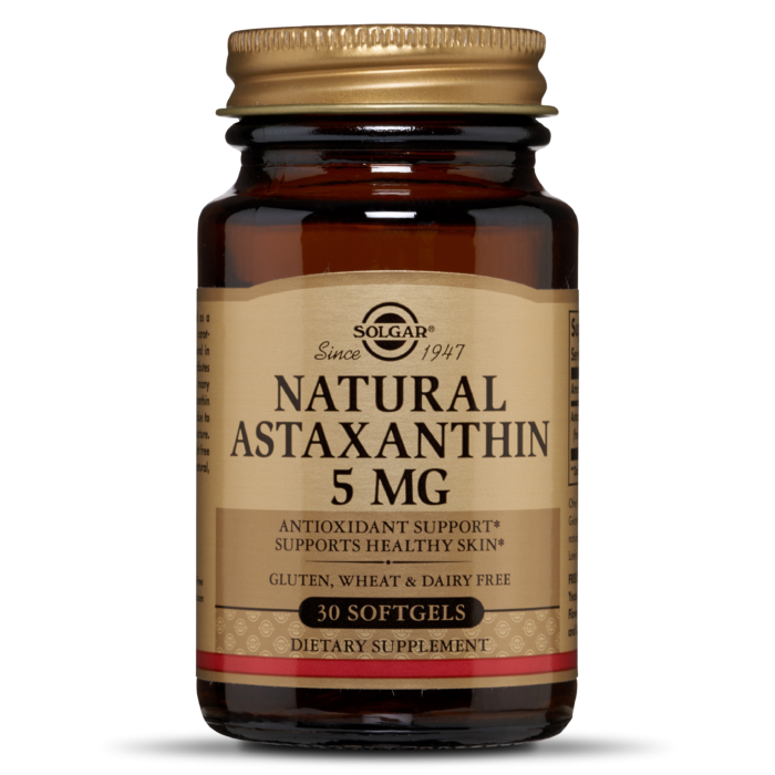 Solgar Astaxanthin 5MG x 30 Softgel - Natural Source Antioxidant