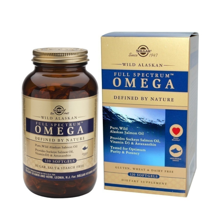 Solgar Wild Alaska Omega x 120 Softgels
