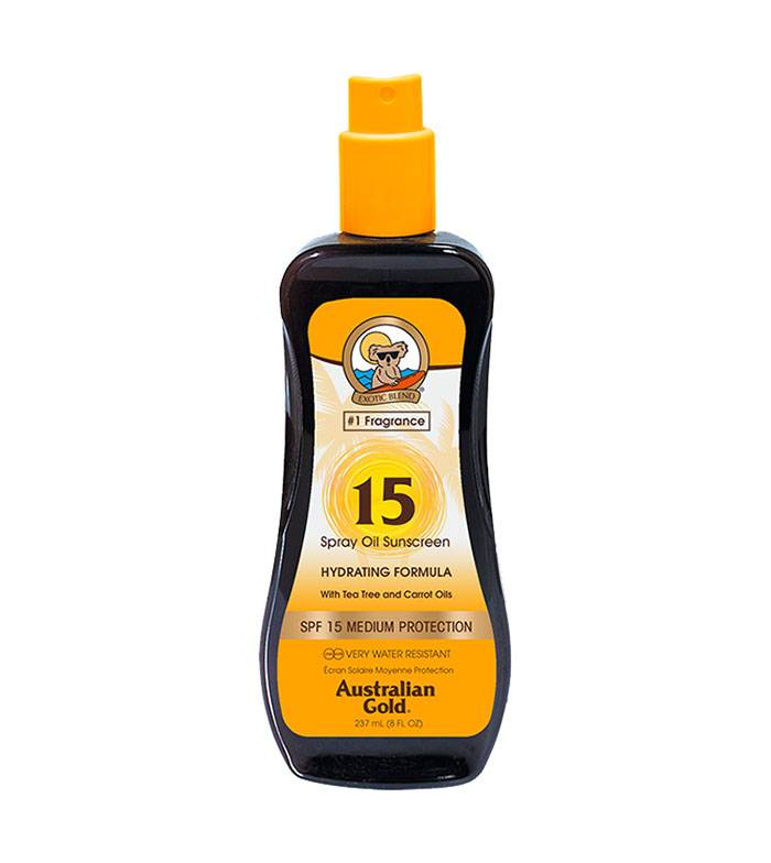 Australian Gold Spray Oil Sunscreen SPF15 x 237ml