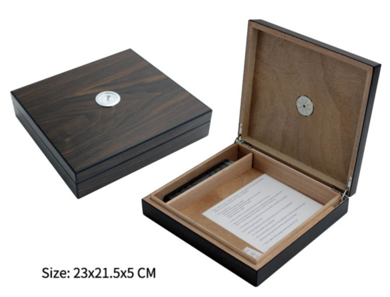 Cigar Humidor 20ct Walnut  1333-W