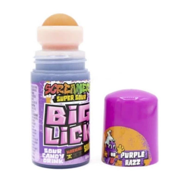 ZED SCREAMERS BIG LICK PURPLE RAZZ 60ml