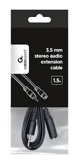 GEMBIRD 3.5mm STEREO AUDIO EXTENSION CABLE 1.5M