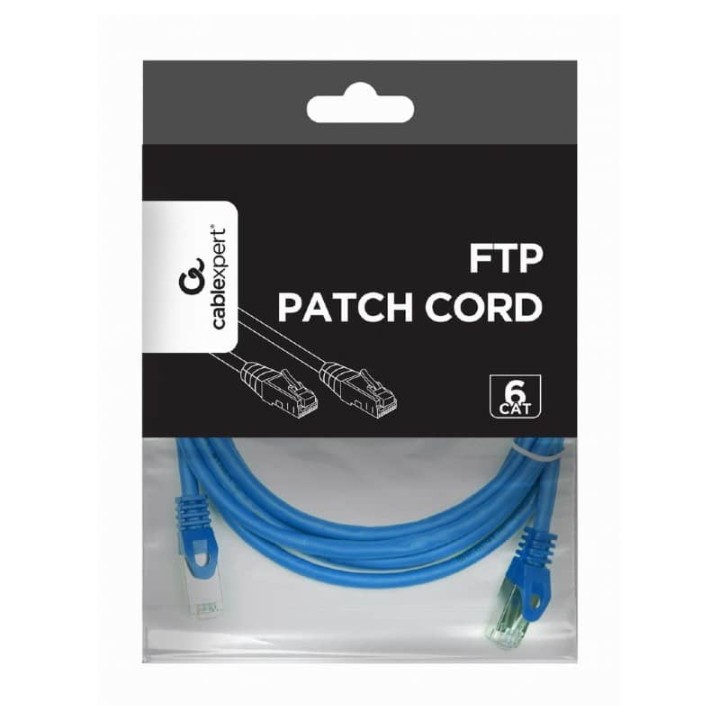 CABLEXPERT CABLE CAT6 BLUE 3M