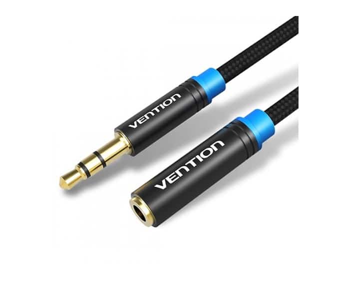 VENTION AUDIO 3.5mm M-F EXTENSION CABLE 1M
