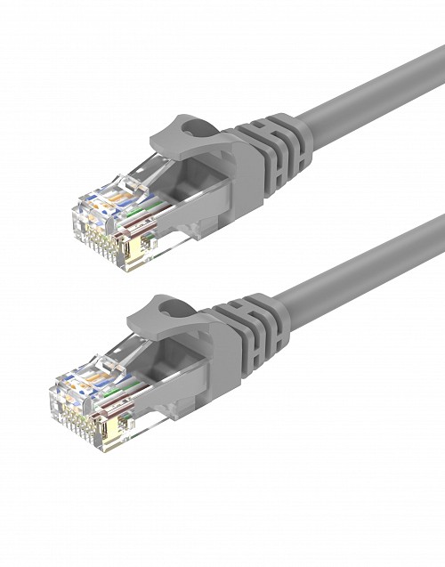UNITEK NETWORK PATCH CABLE CAT6 5M GREY