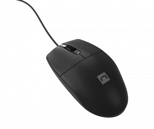 NATEC RUFF 2 OPTICAL MOUSE WIRED BLACK