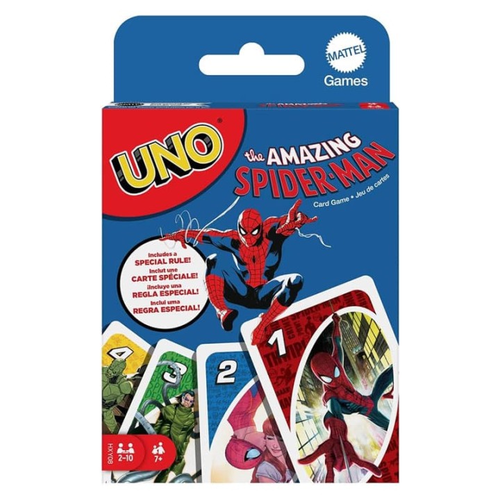MATTEL UNO AMAZING SPIDERMAN