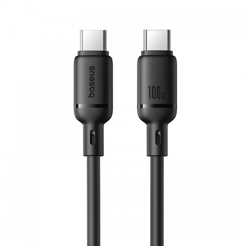 BASEUS TYPE TO TYPE C CABLE 1M BLACK