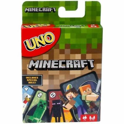 MATTEL UNO MINECRAFT