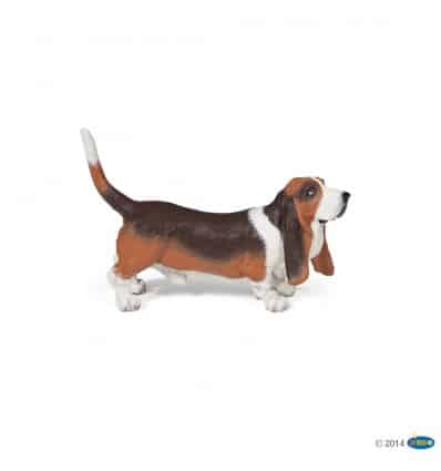 PAPO BASSET HOUND DOG FIGURE ΚΥΝΗΓΟΣΚΥΛΟ ΜΠΑΣΕΤ