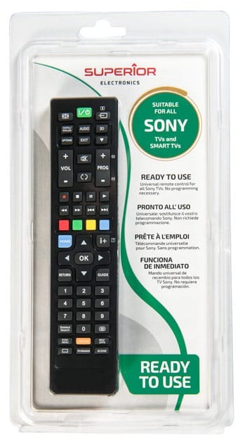 SUPERIOR UNIVERSAL CONTROL FOR SONY