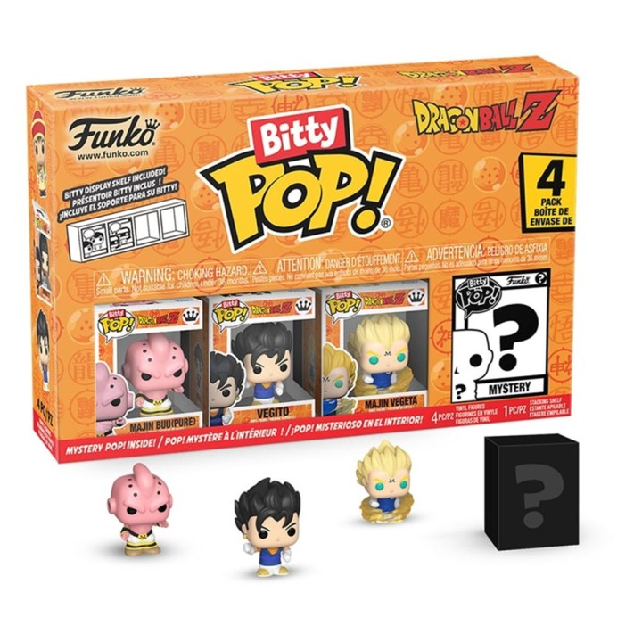 FUNKO POP! 4 PACK: BITTY POP DRAGONBALL Z FIGURES