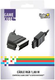 UNDER CONTROL RGB CABLE FOR GAME CUBE AND SUPER NES 1.8M